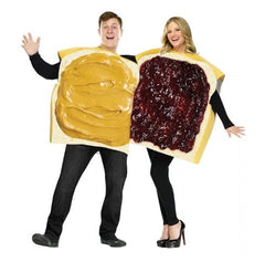Costumes - Beurre d’arachide et gelée - Adulte - Taille Unique