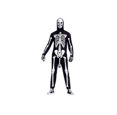 Costume Homme - Squelette bien monté - Adulte - Taille Unique