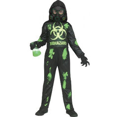 Costume Garçon - Danger Biologique Lumineux - Enfant