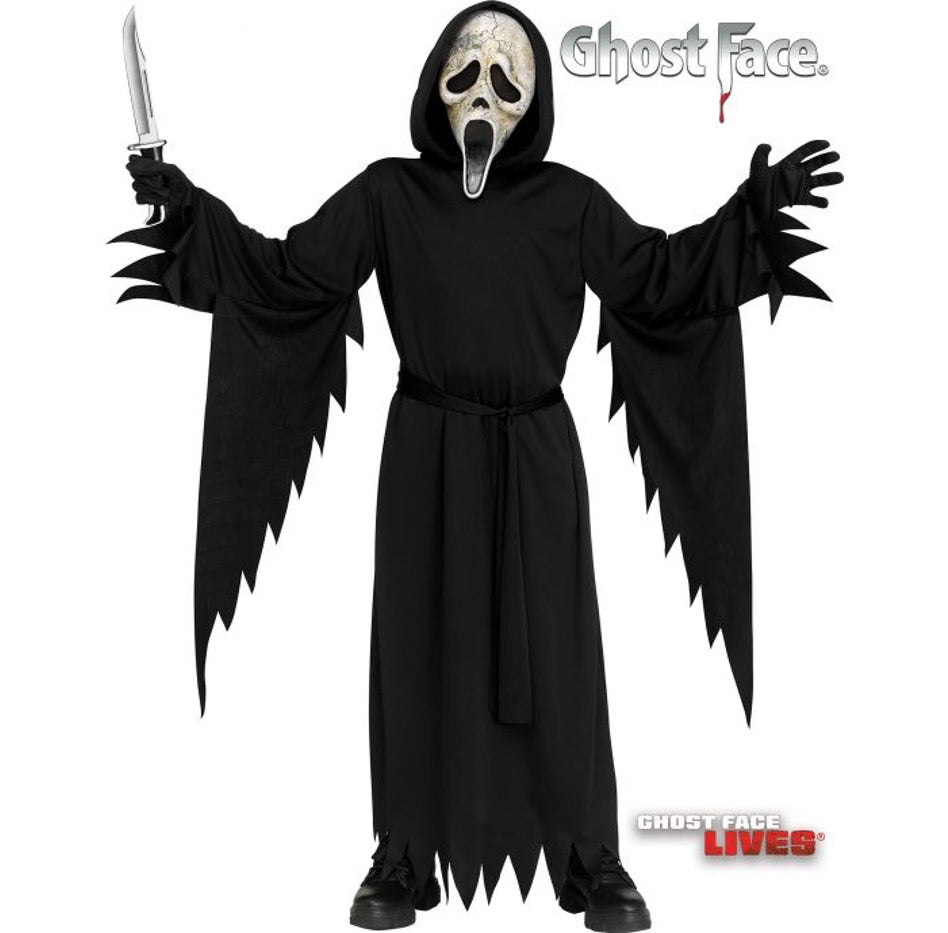 Costume Garçon - Ghost Face Vieilli - Enfant
