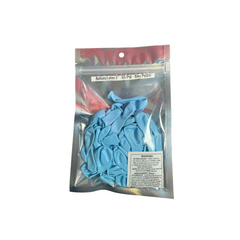Ballons latex 5" - 50/Pqt - Bleu Pastel