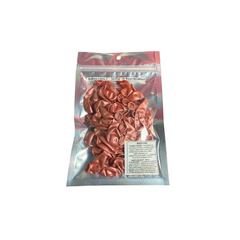 Ballons latex 5" - 50/Pqt - Or Rose Métalique