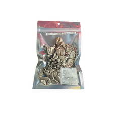 Ballons latex 5" - 50/Pqt - Champagne Chrome