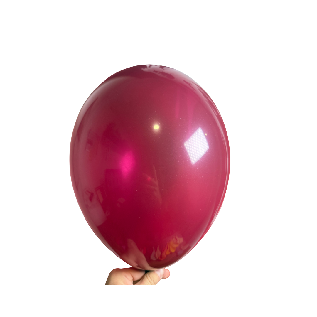 Ballons latex 12" - 1 Unité - Bourgogne