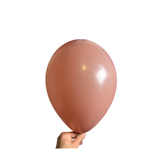 Ballons latex 12" - 1 Unité - Rose Brumeux