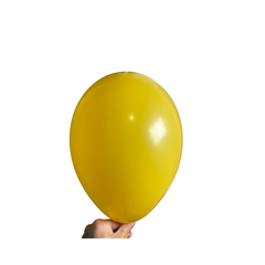 Ballons latex 12" - 1 Unité  - Jaune Foncé