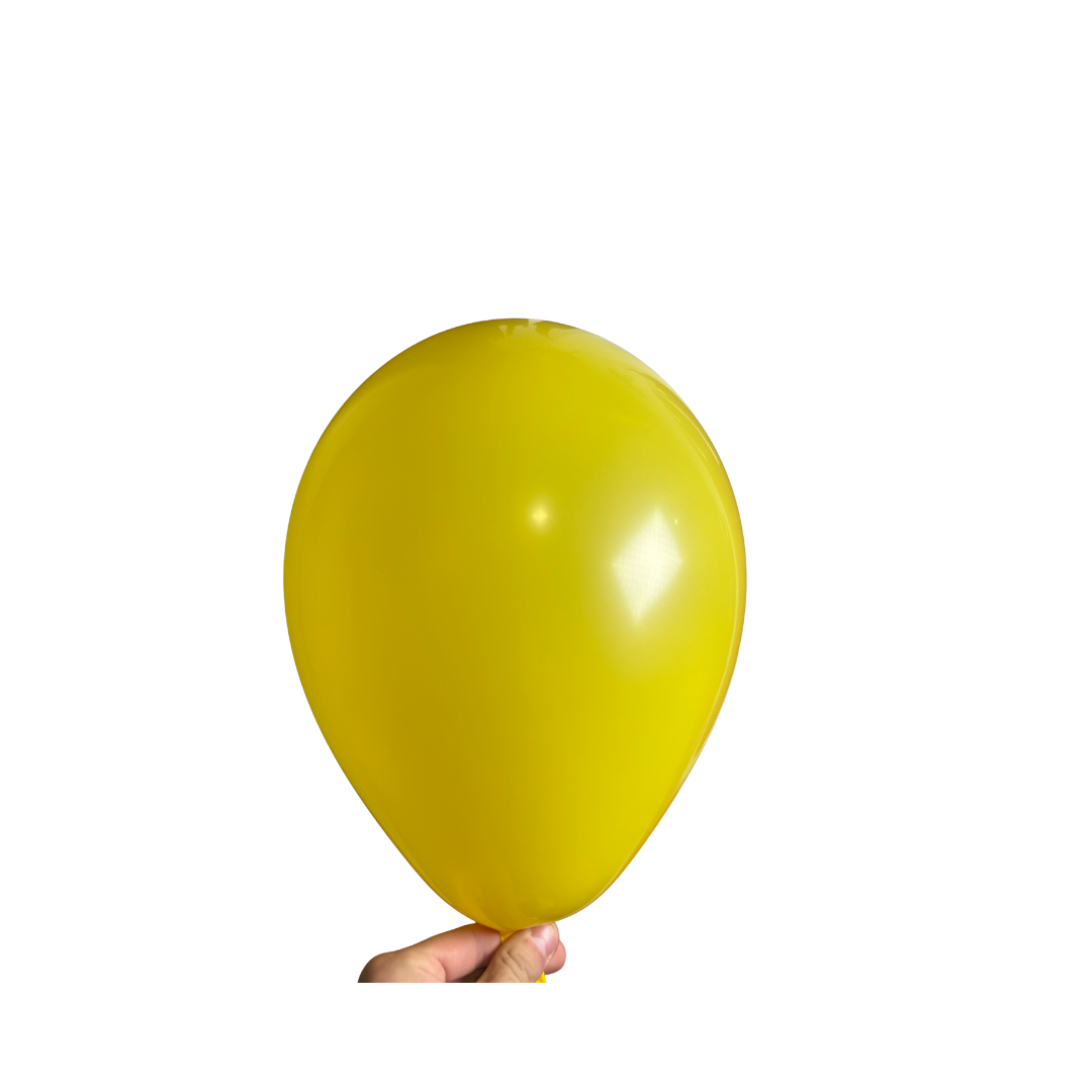 Ballons latex 12" - 1 Unité  - Jaune