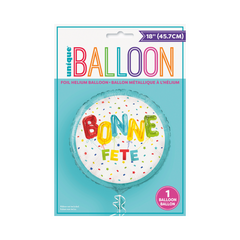 Mylar - Bonne fête éclatantes - 18" Unique