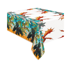 Nappe en Plastique - Dragons - 54" x 84" Unique