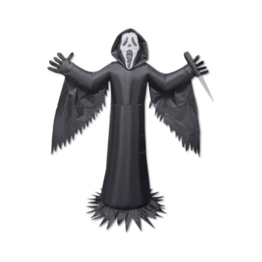 Décoration gonflable - Ghost Face - lumineux – 6' Fun World