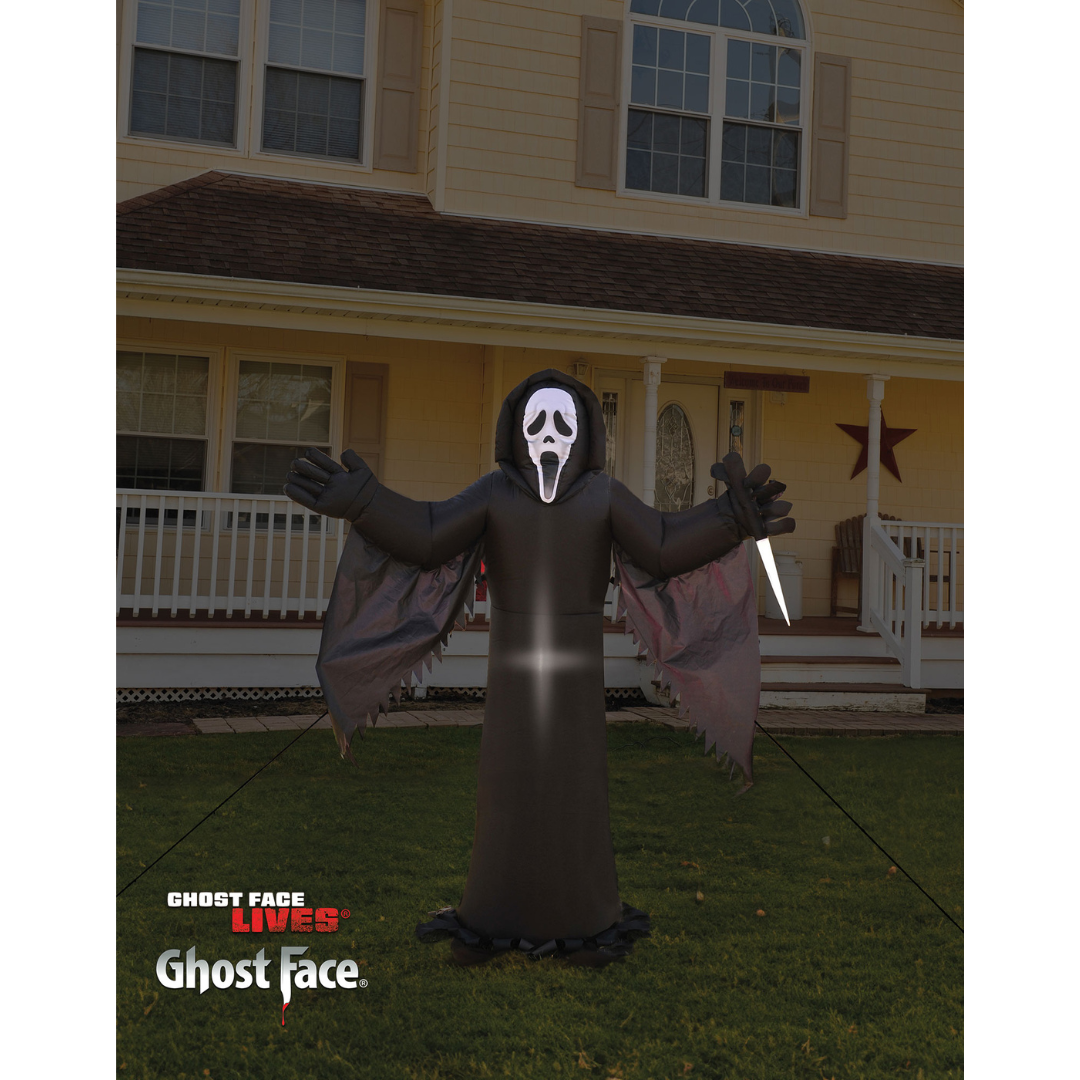 Décoration gonflable - Ghost Face - lumineux – 6' Fun World