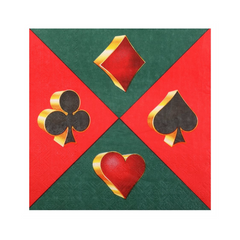 Serviettes de table - Casino - 20/Pqt