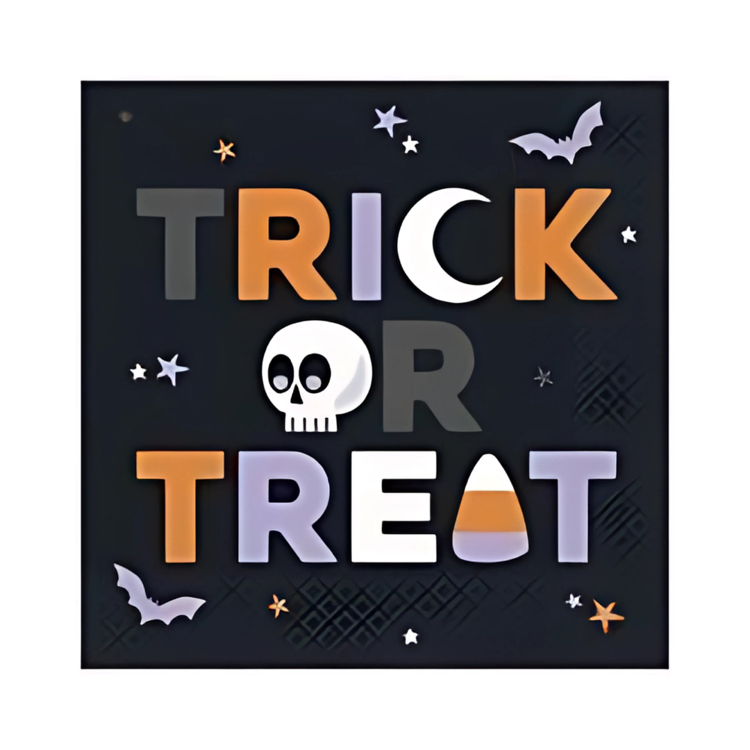 Serviettes de Table - Nuit d’Halloween - 16/Pqt