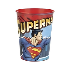 Verre en Plastique - Superman - 16oz