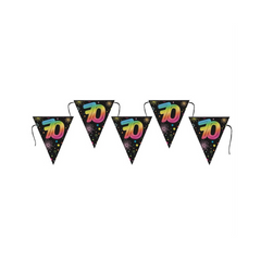 Bannière - Multicolore - 70 ans