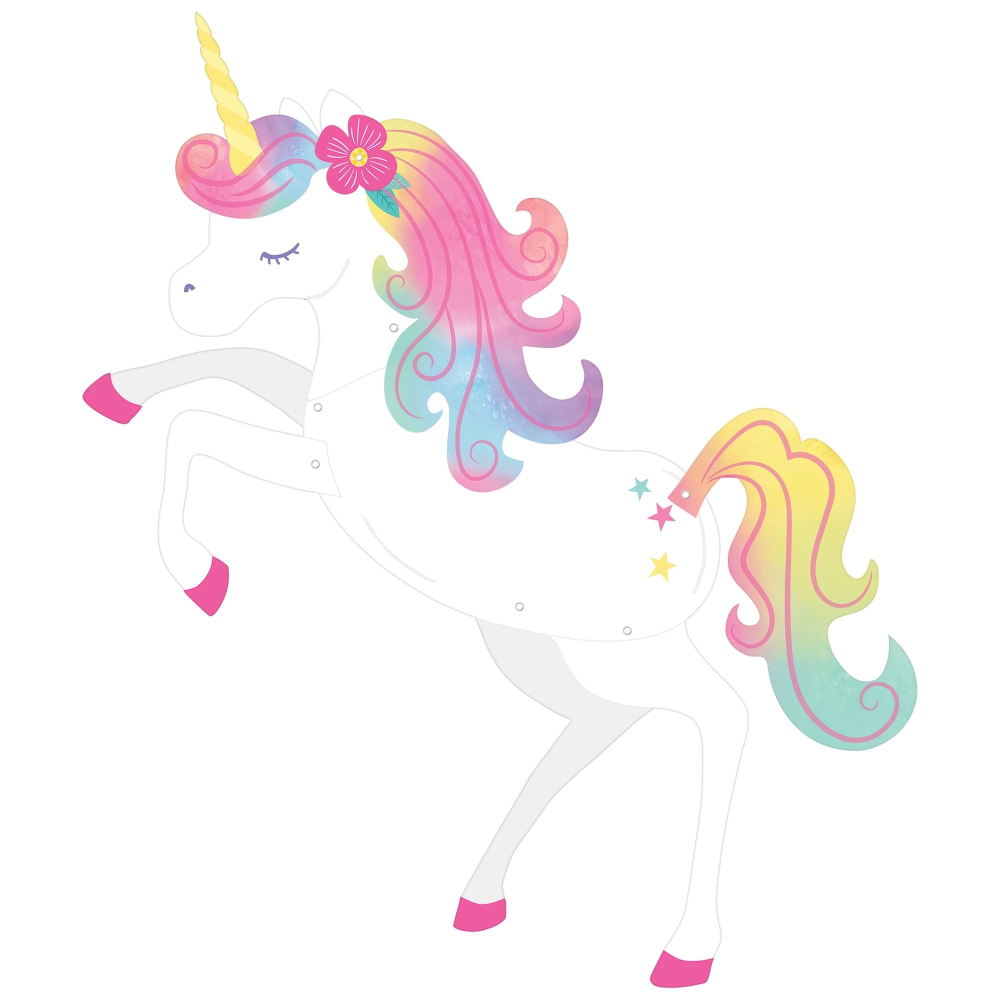* Enchanted Unicorn Jointed Cutout