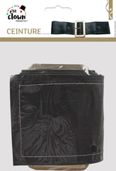 Ceinture simili cuir - noir - 150 cm