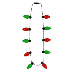 Collier lumineux avec ampoules de Noël