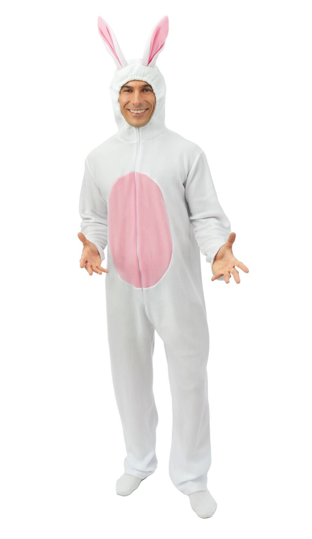 Costume Adulte - Lapin Blanc