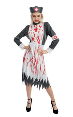 Costume Adulte - Infirmière Ensanglantée