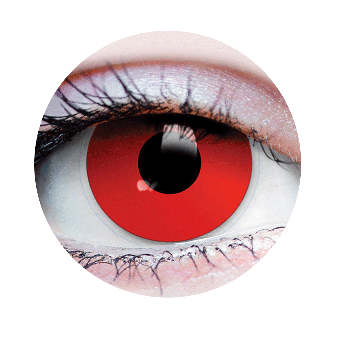 Verre de contact - Yeux Méchant Primal