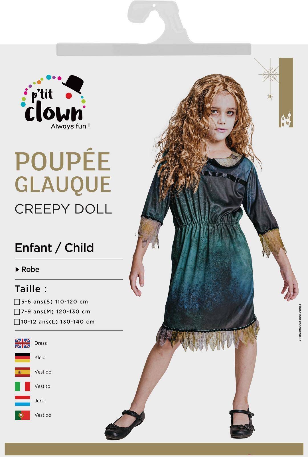 Costume Enfant - Poupée Glauque