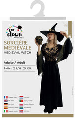 Costume Adulte - Sorcière Médièvale
