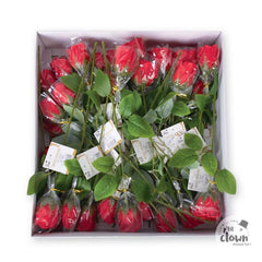 Rose rouge - 36cm