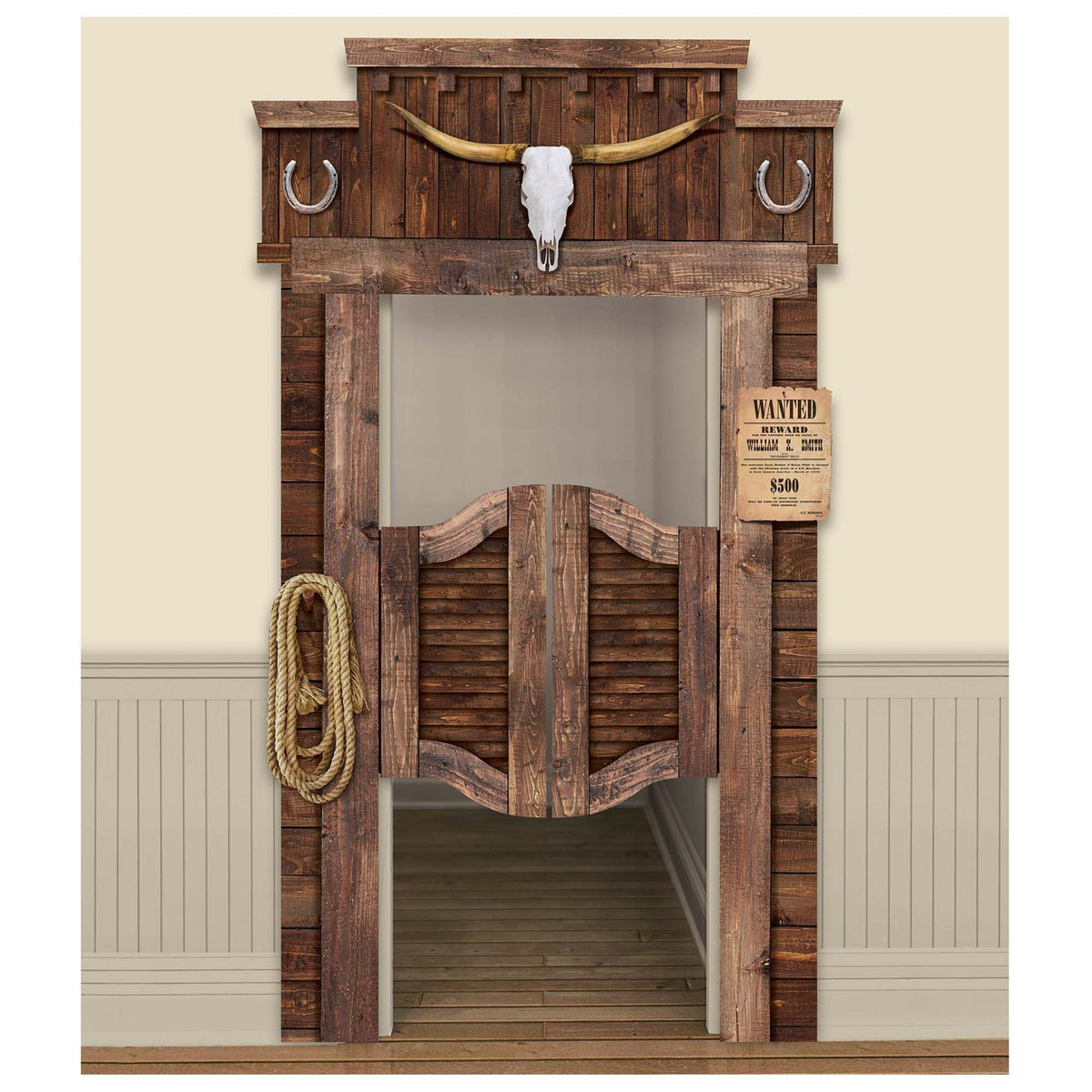 Décoration pour porte - Saloon