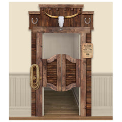 Décoration pour porte - Saloon