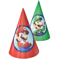 Chapeau de fête - Super Mario Bros™ - 8/Pqt