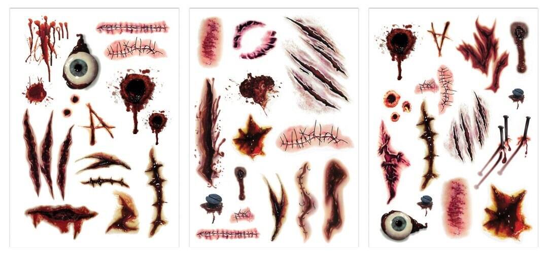 Tatouages cicatrices temporaires