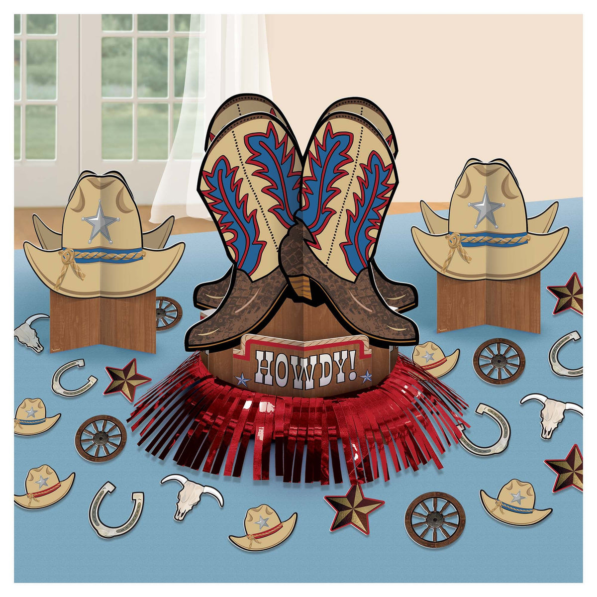Kit - Centre de table - Western