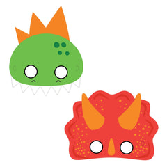 Masque en papier - Dino-Mite