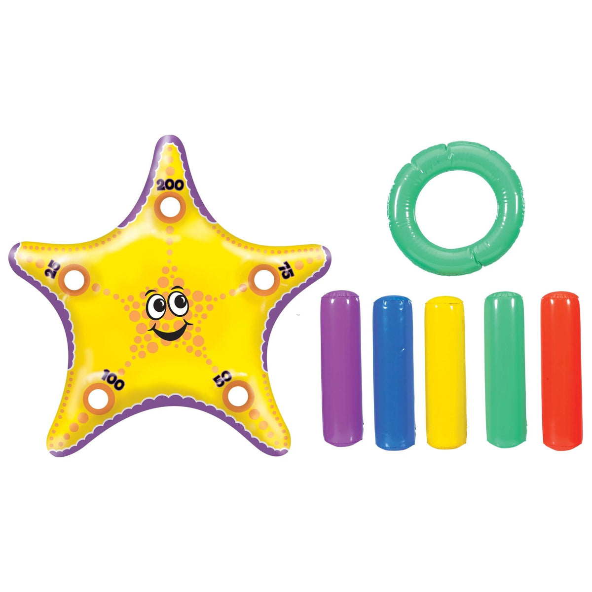 Lancer anneaux gonflables pour piscine