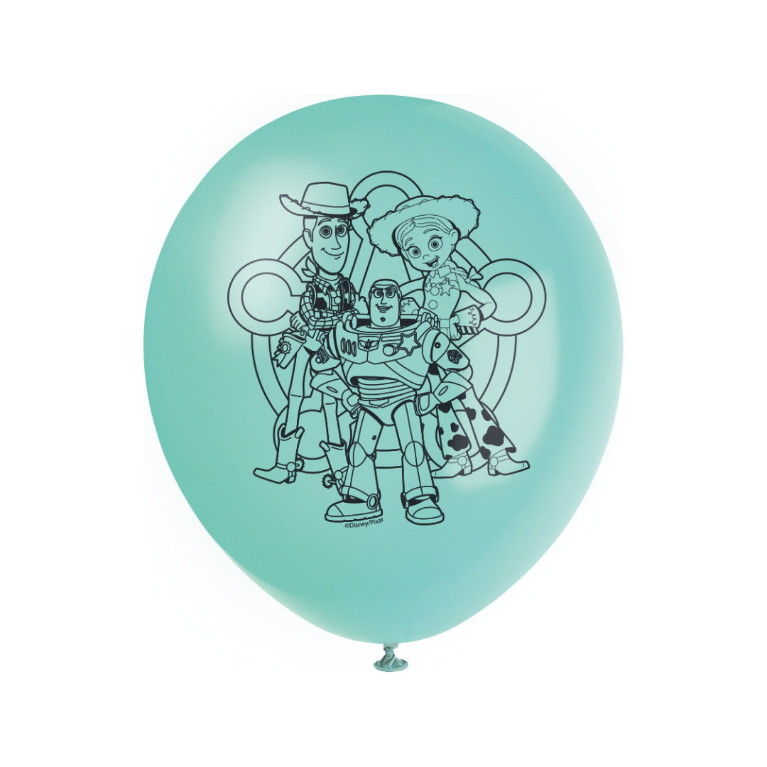 Ballons en Latex 12 po - Disney Histoire de Jouets 5 - 8/Pqt Unique
