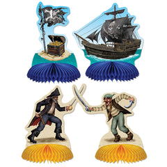 Personnages pirates – 5½" - 4/Pqt