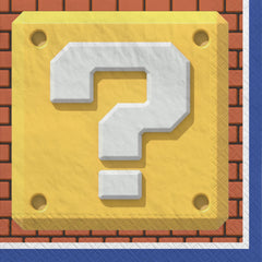 Serviettes à Dessert - Super Mario Bros™ - 16/Pqt