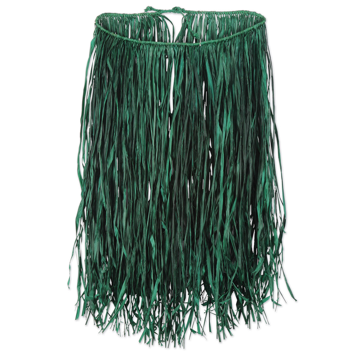 Jupe hula - Raphia verte - 31" x 28" - Adulte