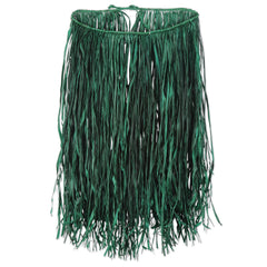 Jupe hula - Raphia verte - 31" x 28" - Adulte