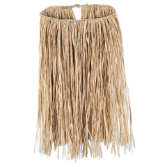 Jupe hula - Raphia naturelle - 31" x 28" - Adulte