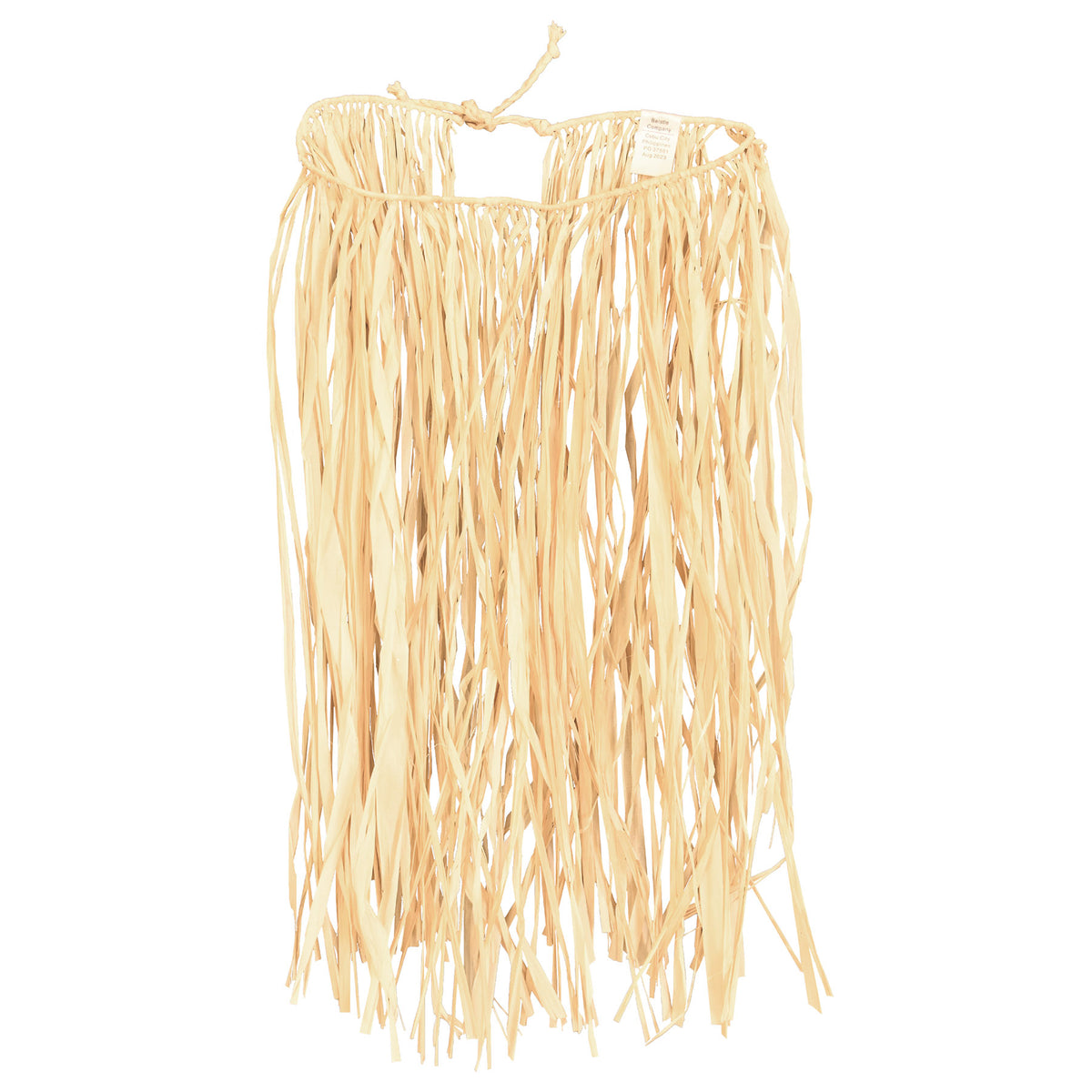 Jupe hula - Raphia naturelle - 22" x 20" - Enfant