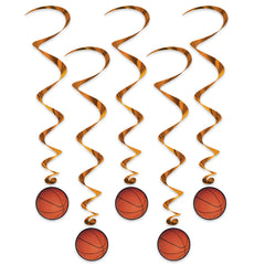 Décorations Tournantes Basketball – 5/Pqt