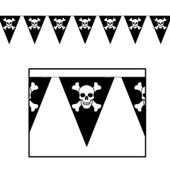 Centre de table - Tête de mort et os – 15"