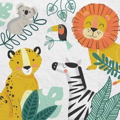 Serviettes de Table - Jungle - 16/Pqt