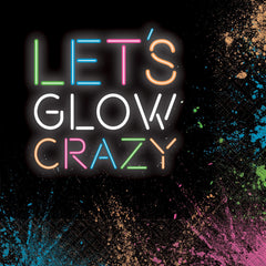 Serviettes de Table - Lets Glow - 16/Pqt