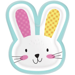 assiettes à Repas - Tête de lapin - 10,5"