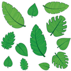 Découpes de feuilles tropicales - 12/Pqt