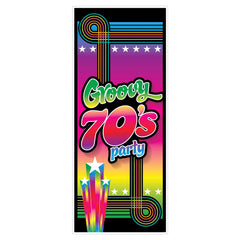 Décoration pour Porte -  Année 70 - 30" x 6'
