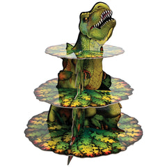 Présentoir à cupcakes - Dinosaure